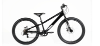 Велосипед FORWARD SPIKE 24 D (24" 7ск рост 11") черный/серебристый, , шт в интернет-магазине Патент24.рф